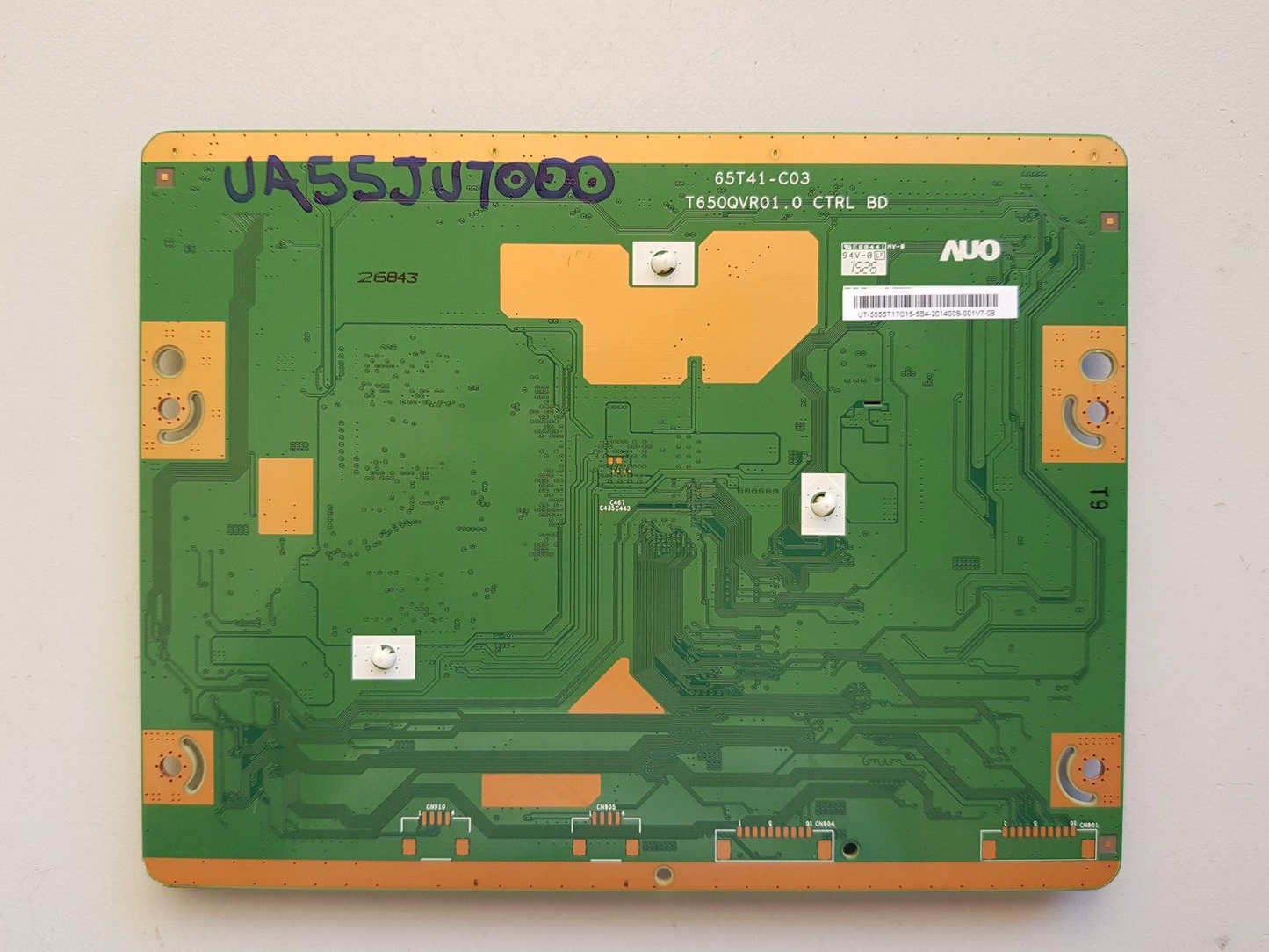 GENUINE SAMSUNG UA55JU7000 VER BS02 T-CON BOARD 65T41-C03 5555T17C15 T650QVR01.0