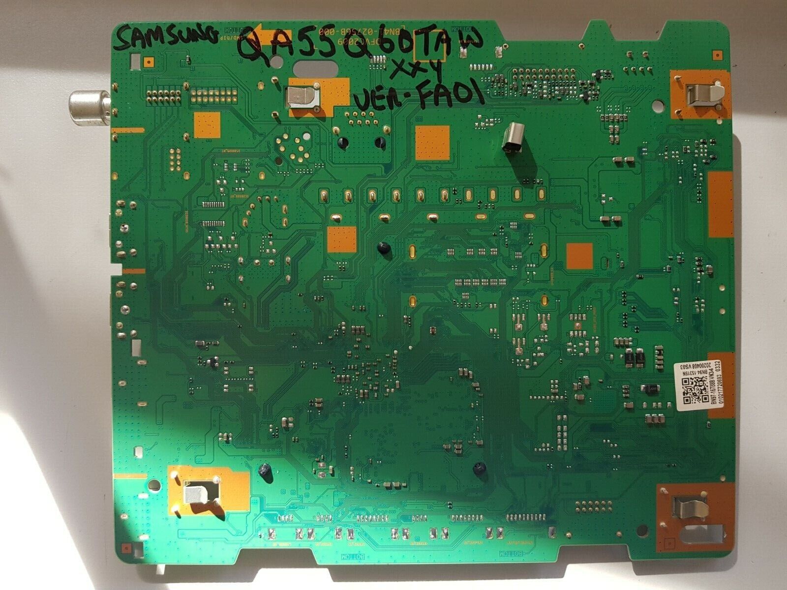 GENUINE SAMSUNG QA55Q60TAW XXY (VER:FA01) MAIN BOARD BN41-02756B BN94-15319N