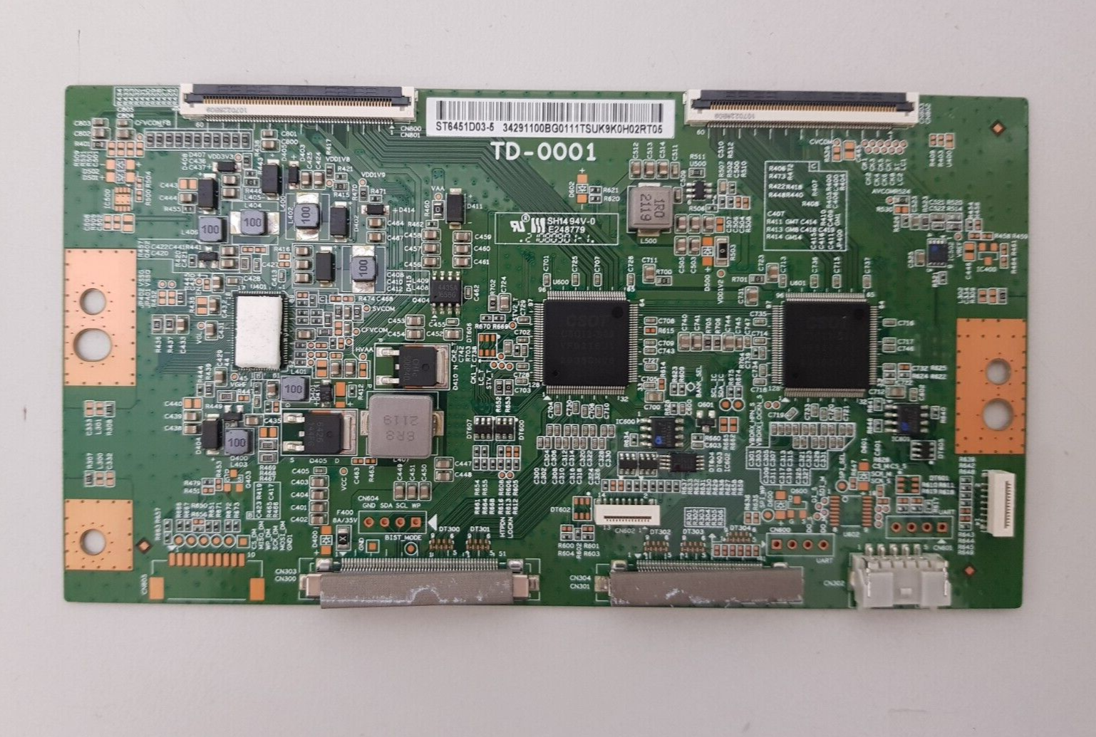 GENUINE SONY XR 65X90J T-CON BOARD ST6451D03-8 ST6451D03-5 TD-0001