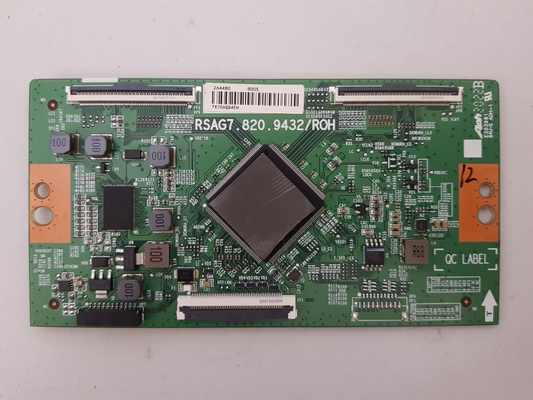 GENUINE HISENSE 65S8 T-CON BOARD RSAG7.820.9432 264480
