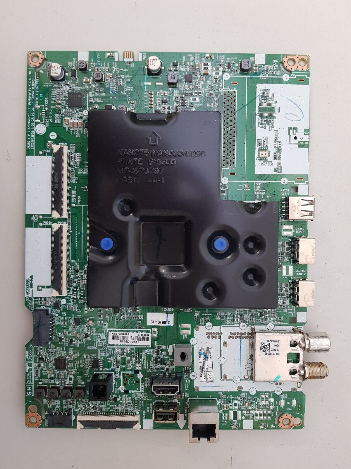 GENUINE LG 43UT8050PSB .AAUSLJD MAIN BOARD EAX70043606 1.3 EBT67863902 67863902