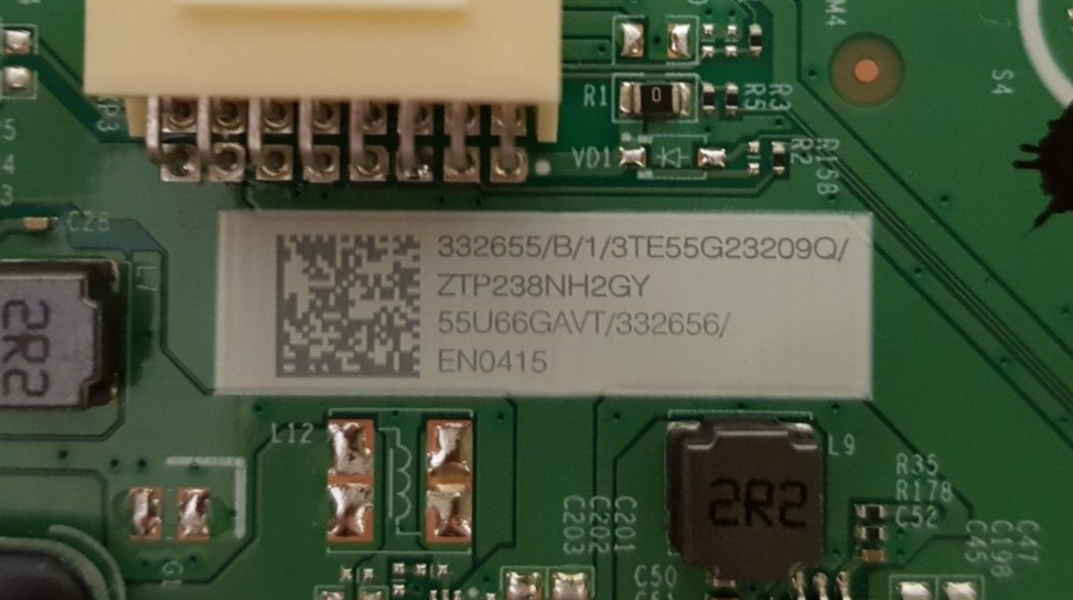 GENUINE HISENSE 55A7KAU MAIN BOARD RSG7.820.12881 55U66GAVT