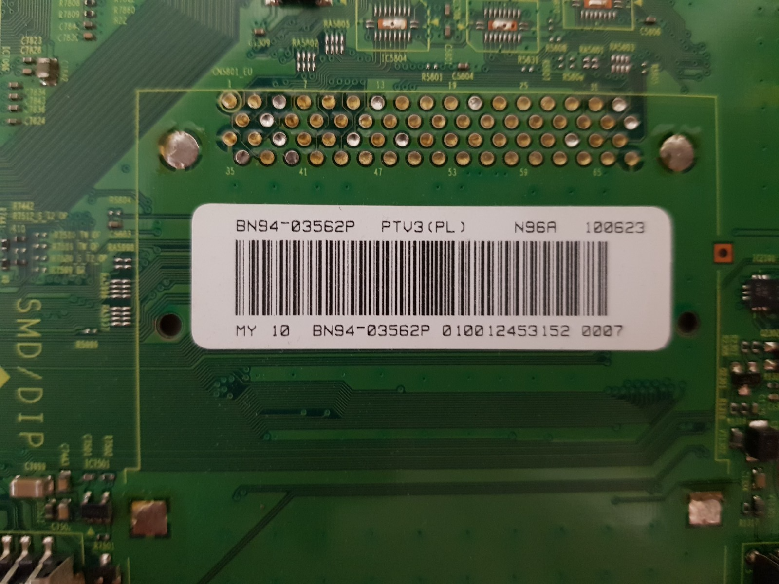 GENUINE SAMSUNG UA55C9000 (VER SQ03) MAIN BOARD BN94-03562P