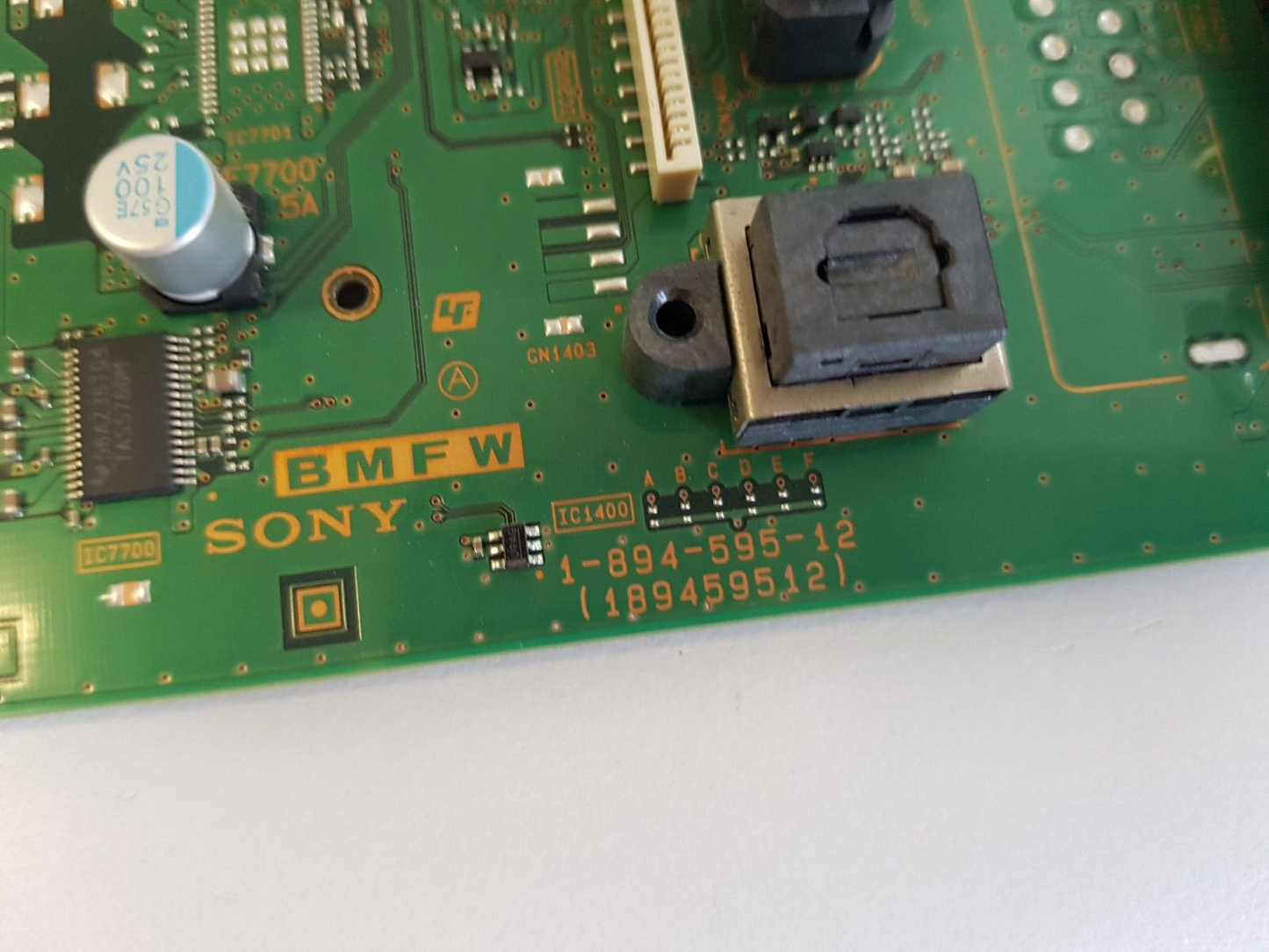GENUINE SONY KD-55X8000C BMFW MAIN BOARD A2076855A 1-894-595-12