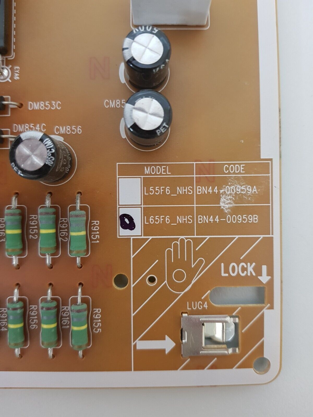GENUINE SAMSUNG UA65LS03NAW POWER SUPPLY BOARD BN44-00959B L65F6_NHS