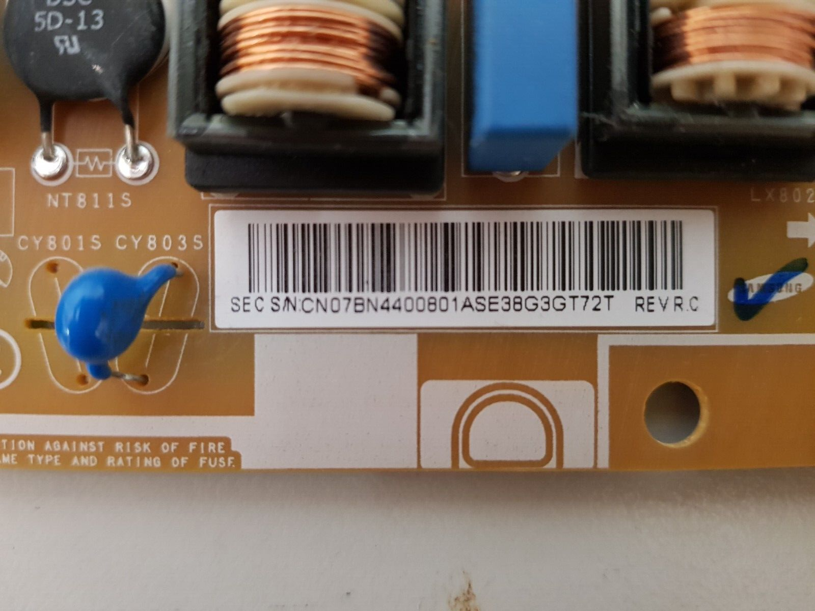 GENUINE SAMSUNG UA32J5500 POWER SUPPLY BOARD BN44-00801A L32SF_FSM