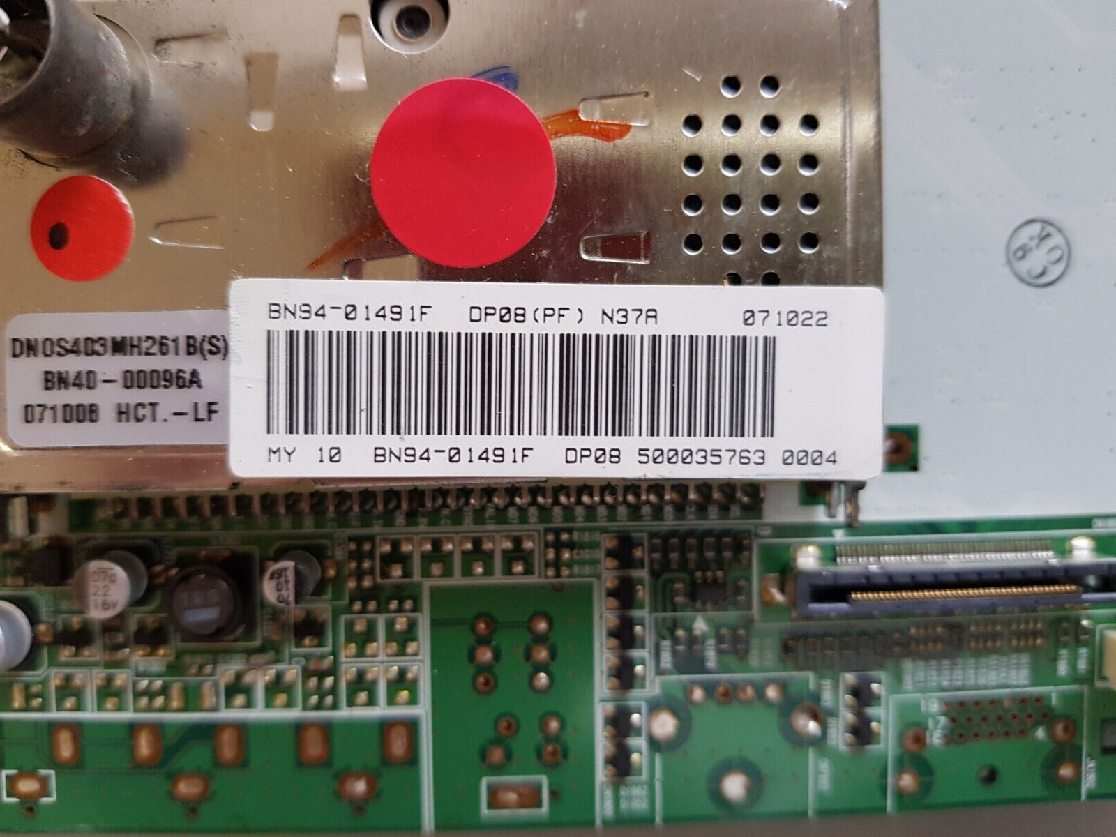 GENUINE SAMSUNG LA52F81 MAIN BOARD BN94-01491F