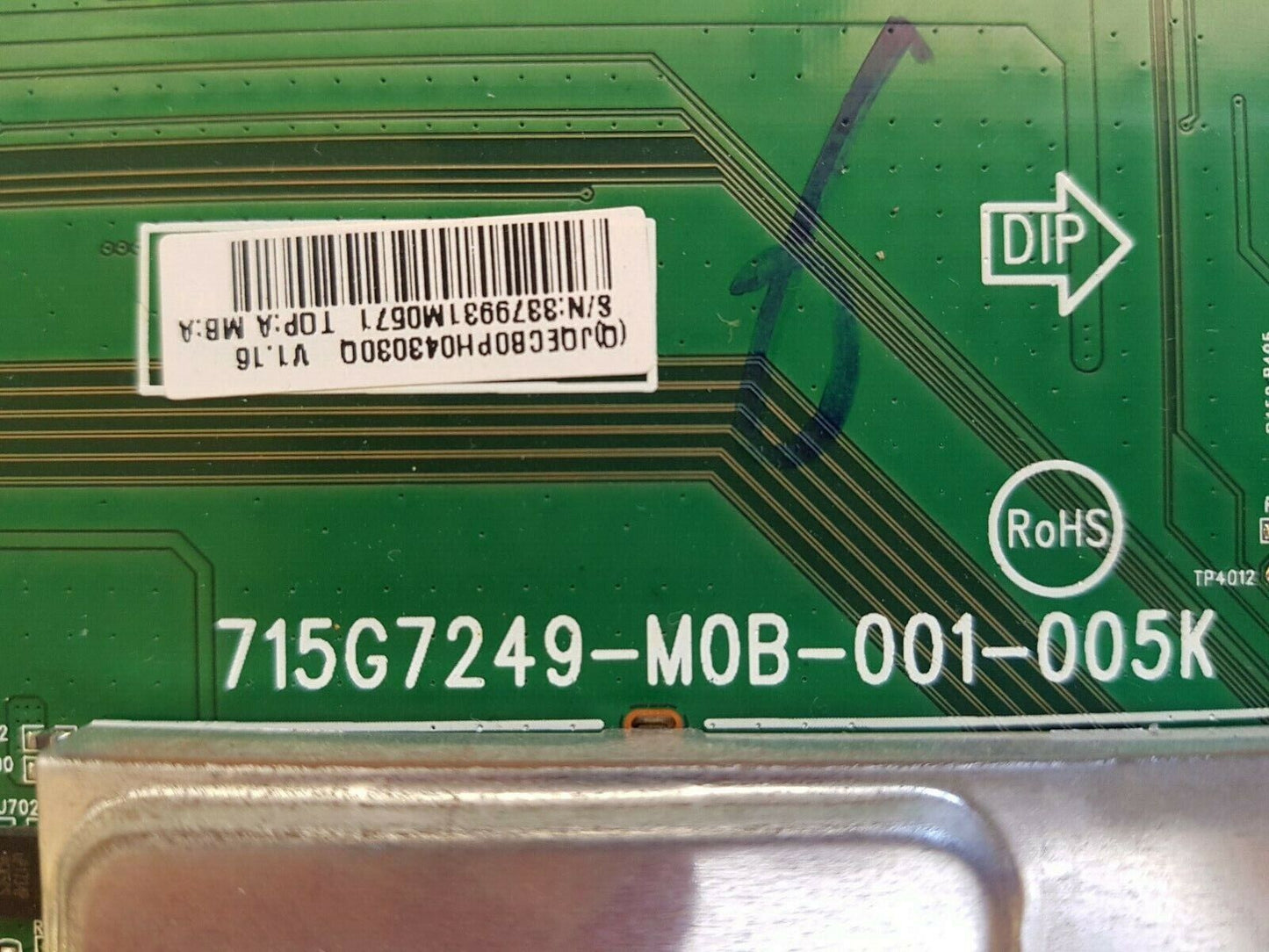 GENUINE PHILIPS SIGNAGE DISPLAY MONITOR MAINBOARD BDL4330QL 715G7249-MOB-001-00K