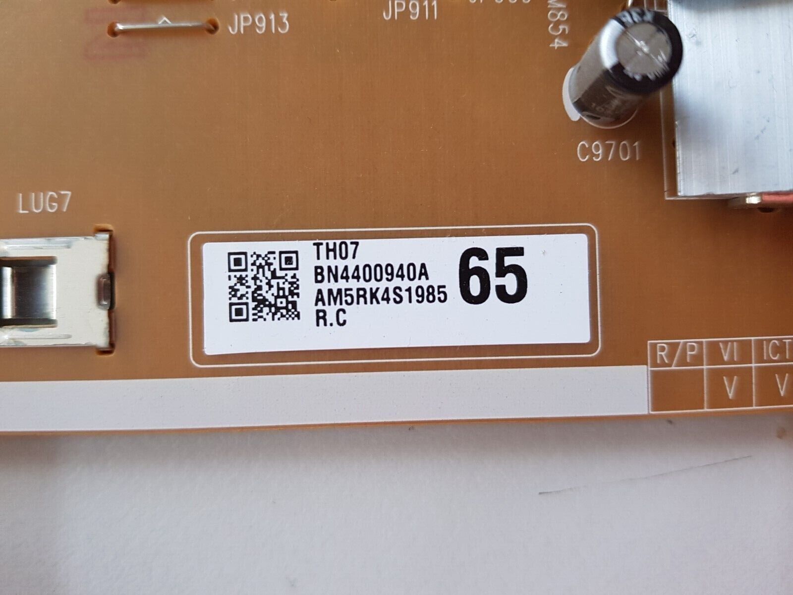 GENUINE SAMSUNG QA65Q7FNA POWER SUPPLY BOARD BN44-00940A L65E7NQ_NHS