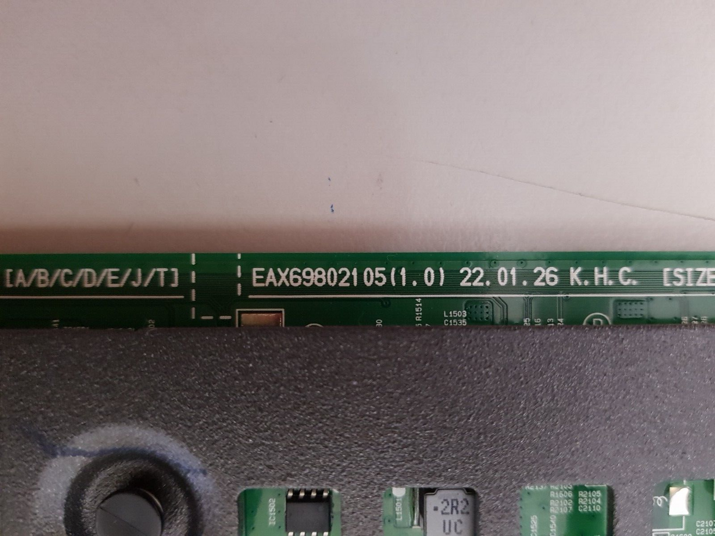 GENUINE LG OLED 65CSPSA .AAUQLJD MAIN BOARD EAX69802105 1.0 67398102