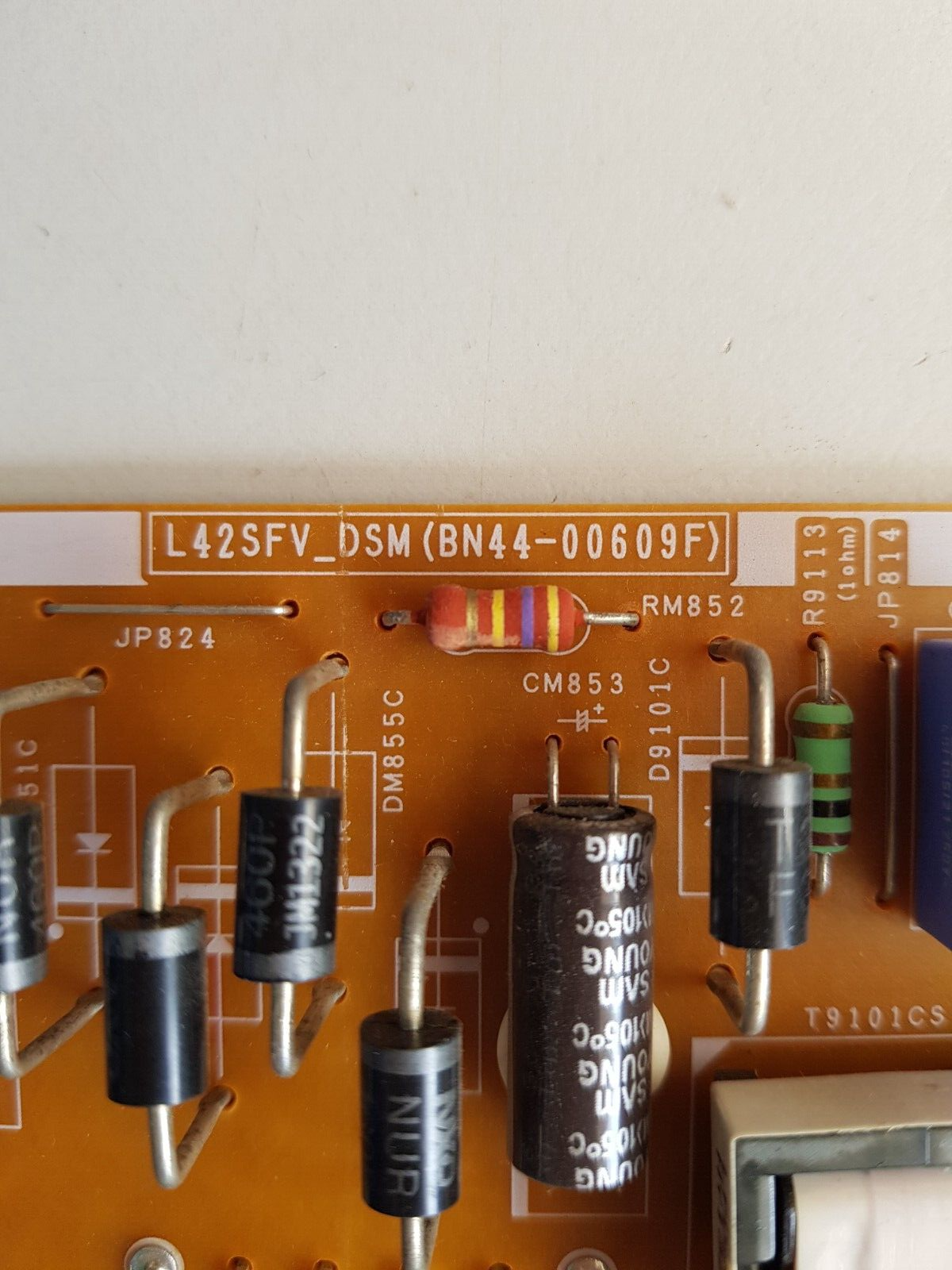 GENUINE SAMSUNG UA40F5000 POWER SUPPLY BOARD BN44-00609F L42SFV_DSM
