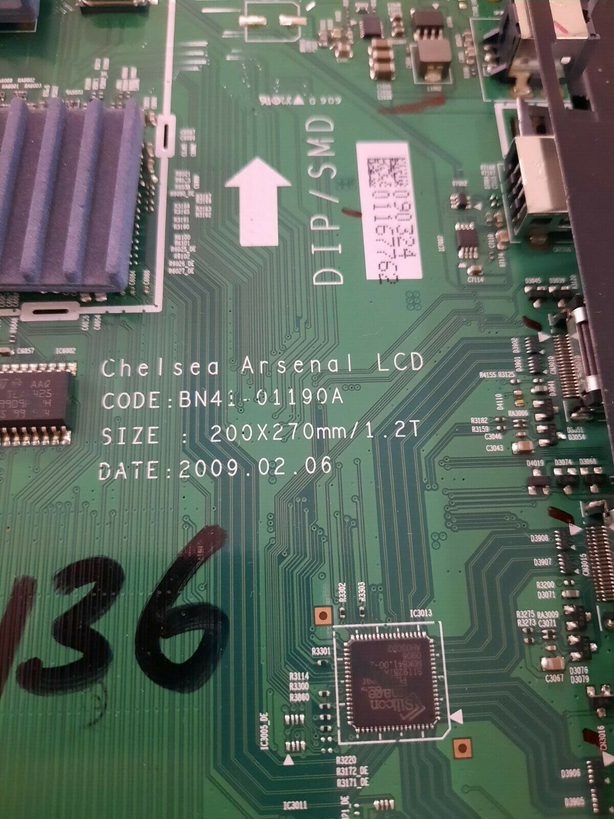 GENUINE SAMSUNG UA46B6000 Main Board - BN94-02881B BN44-01190A