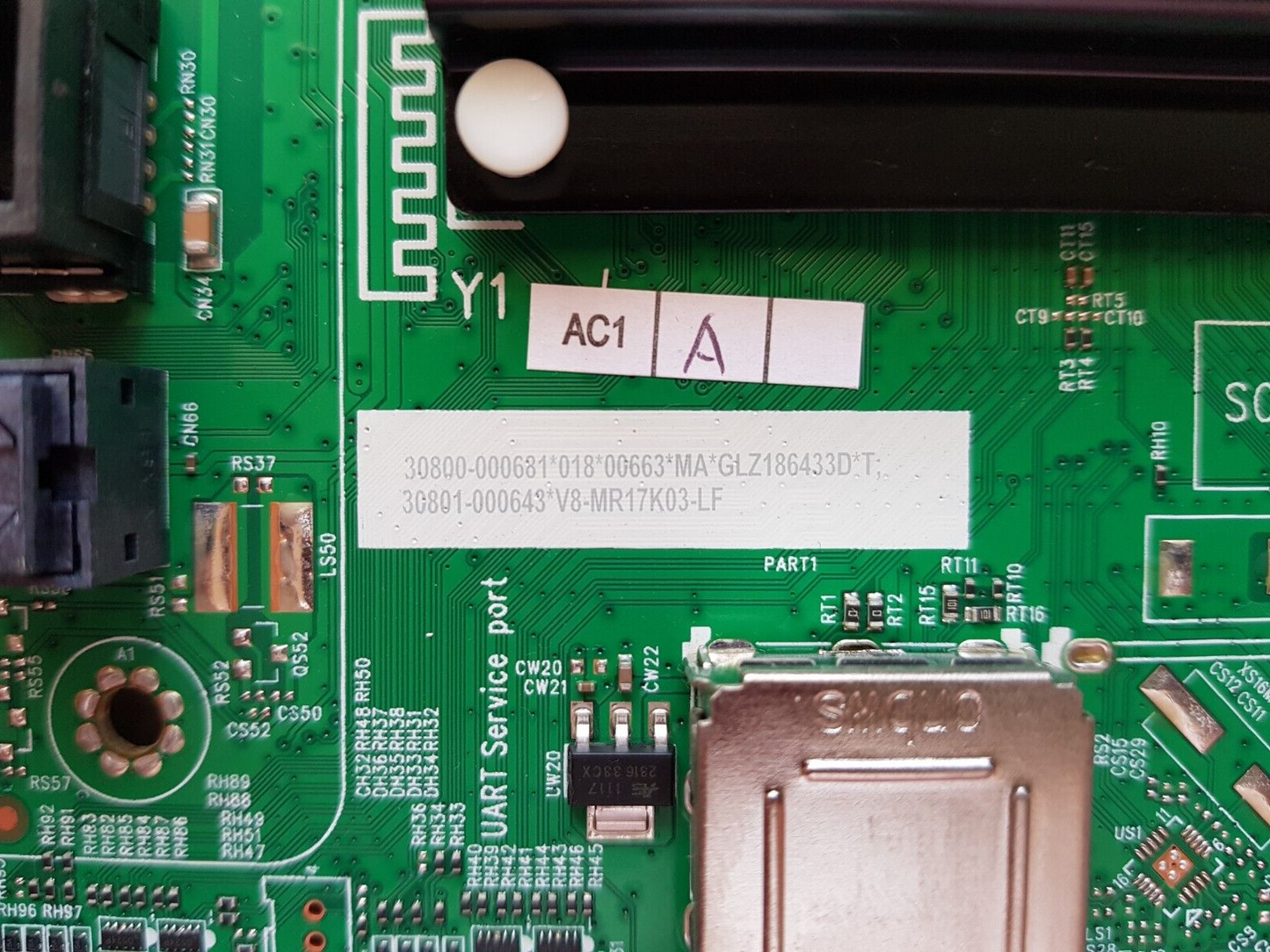 GENUINE TCL 55RP630 MAIN BOARD 40-MR17T9-MAB2HG MR17T9 11602-500564