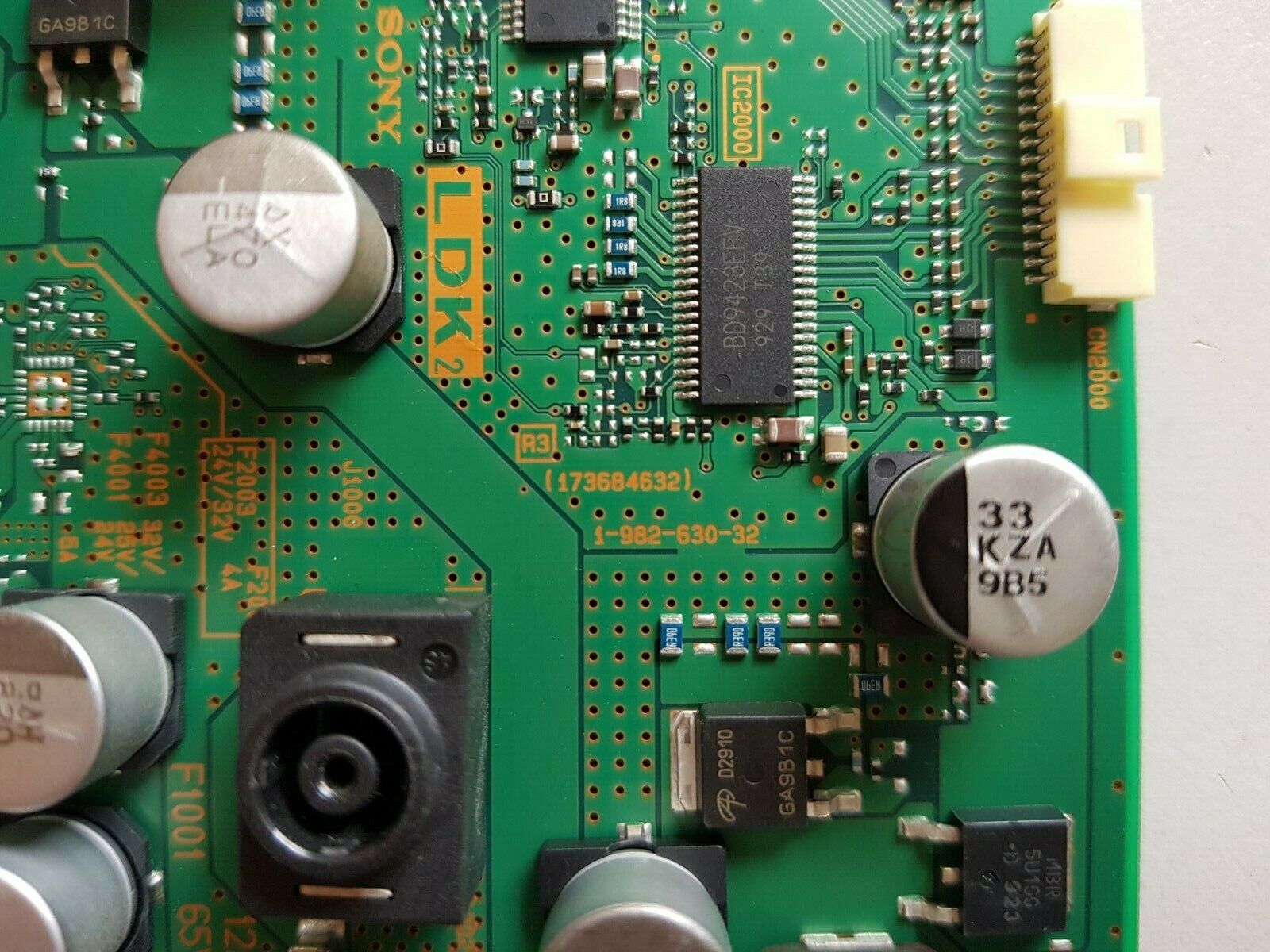 GENUINE SONY KD- 49X8000G LD BOARD 1-982-630-32 173684632 A2229308B 5558