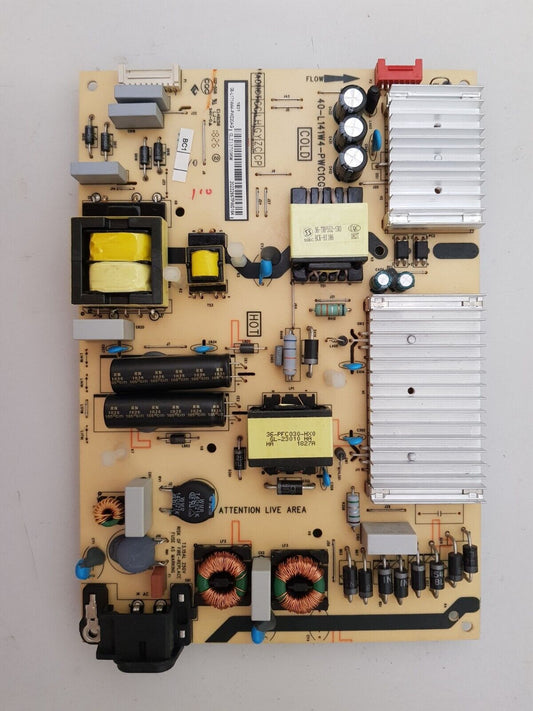GENUINE TCL 55C6US POWER SUPPLY BOARD 40-L141W4-PWC1CG 08-L171W44-PW220AG