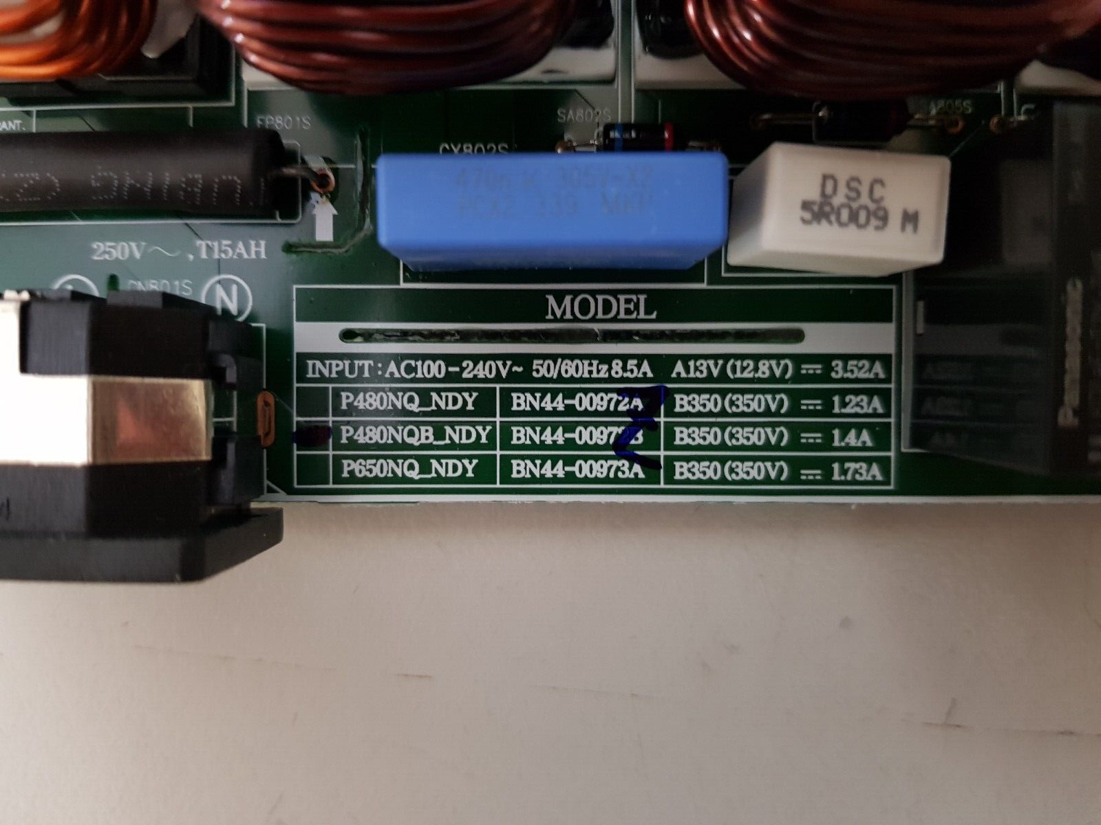 GENUINE SAMSUNG QA75Q900RBWXXY POWER SUPPLY BOARD BN44-00972B (ONE CONNECT BOX)