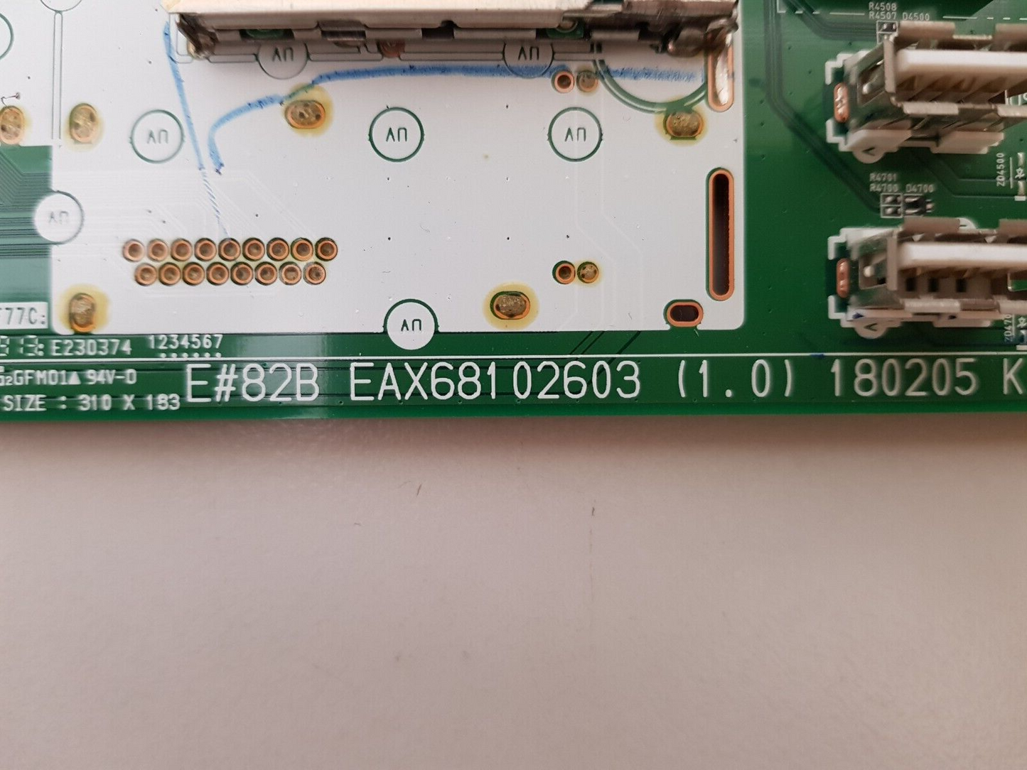 GENUINE LG OLED 65B8 STB MAIN BOARD EBR86744501 EBT65362402 EAX68102603 1.0