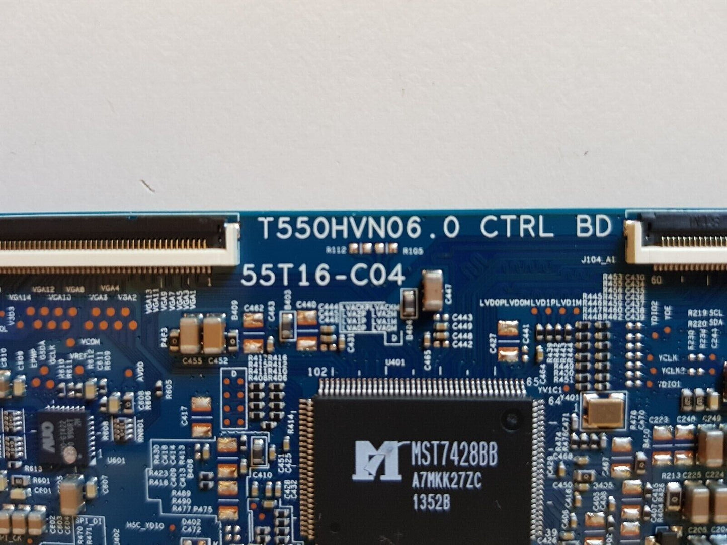 GENUINE SONIQ E55FV16A T-CON BOARD 5555T16C03 T550HVN06.0 55T16-C04