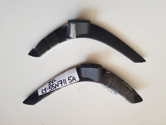 GENUINE JVC LT55N7115A L&R FEET & SCREWS