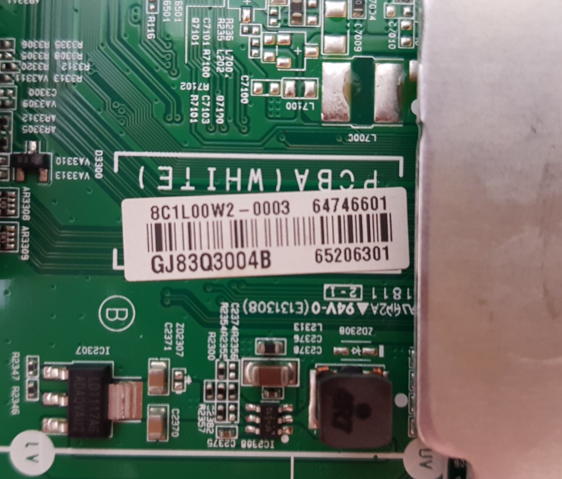 GENUINE LG 75UK6500 PTB MAIN BOARD 64746601 65206301 EAX67872805 1.1