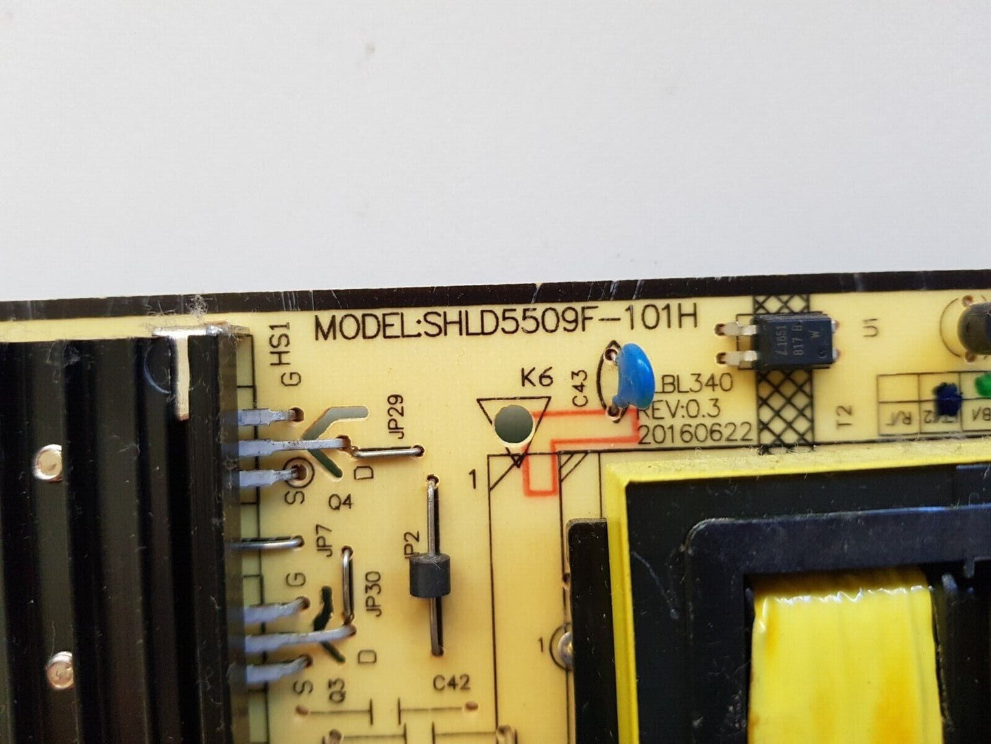 GENUINE HITACHI UZ556600 POWER SUPPLY BOARD SHLD5509F-101H