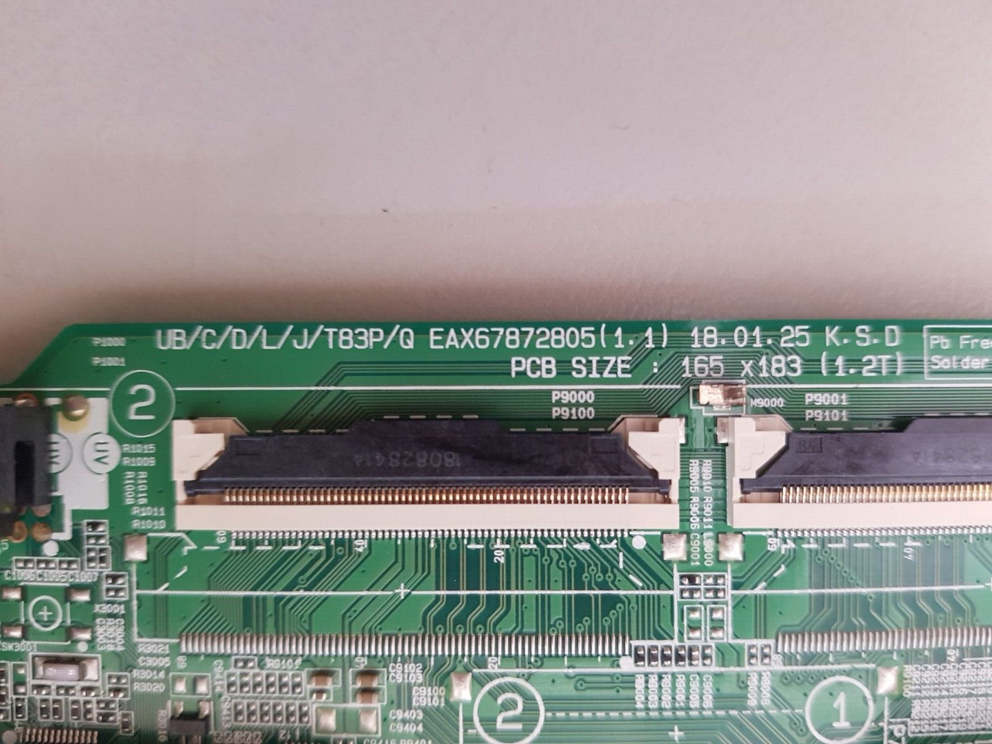 GENUINE LG 43UK6540PTD MAIN BOARD EBR86059601 EBT65254202 EAX67872805 1.1