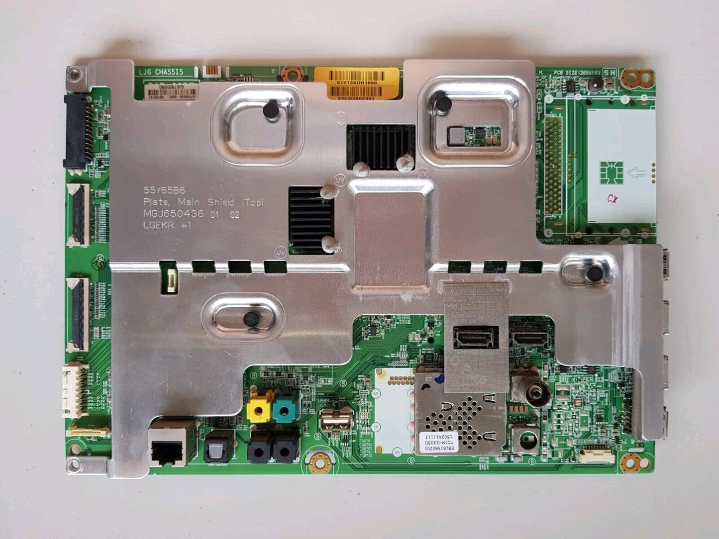 GENUINE LG OLED 55B6T-T MAIN BOARD EBU63802901 63785101 EAX66886304 (1.0)