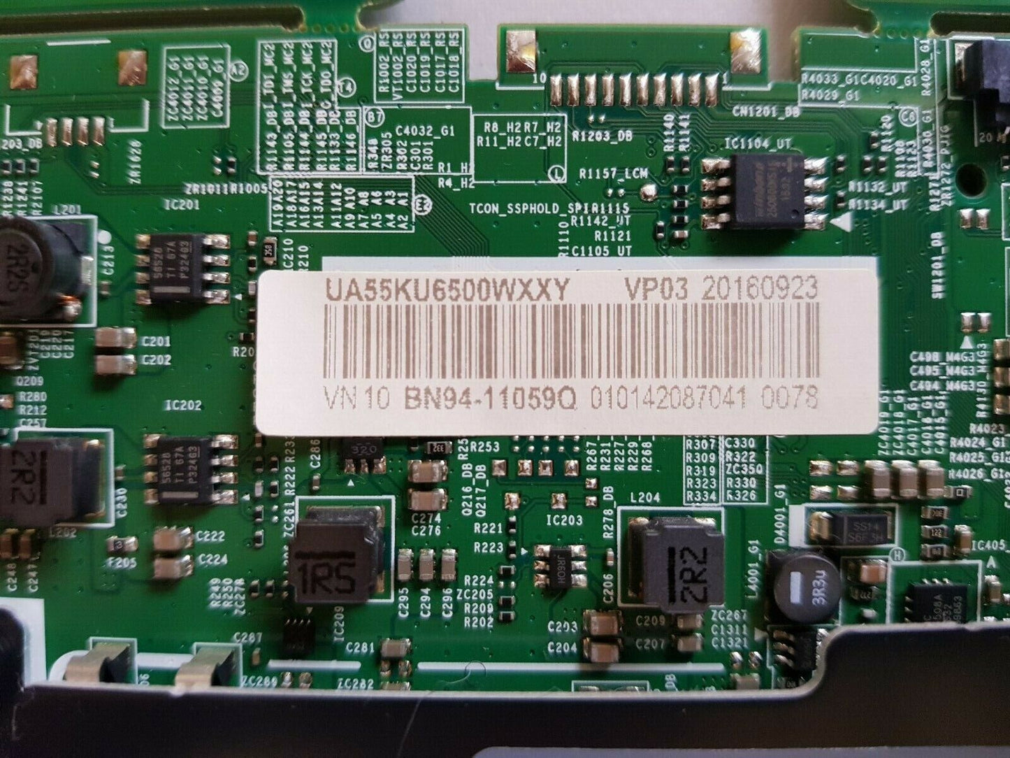 GENUINE SAMSUNG UA55KU6500WXXY (VER AA01) MAIN BOARD BN94-11059Q BN41-02528A
