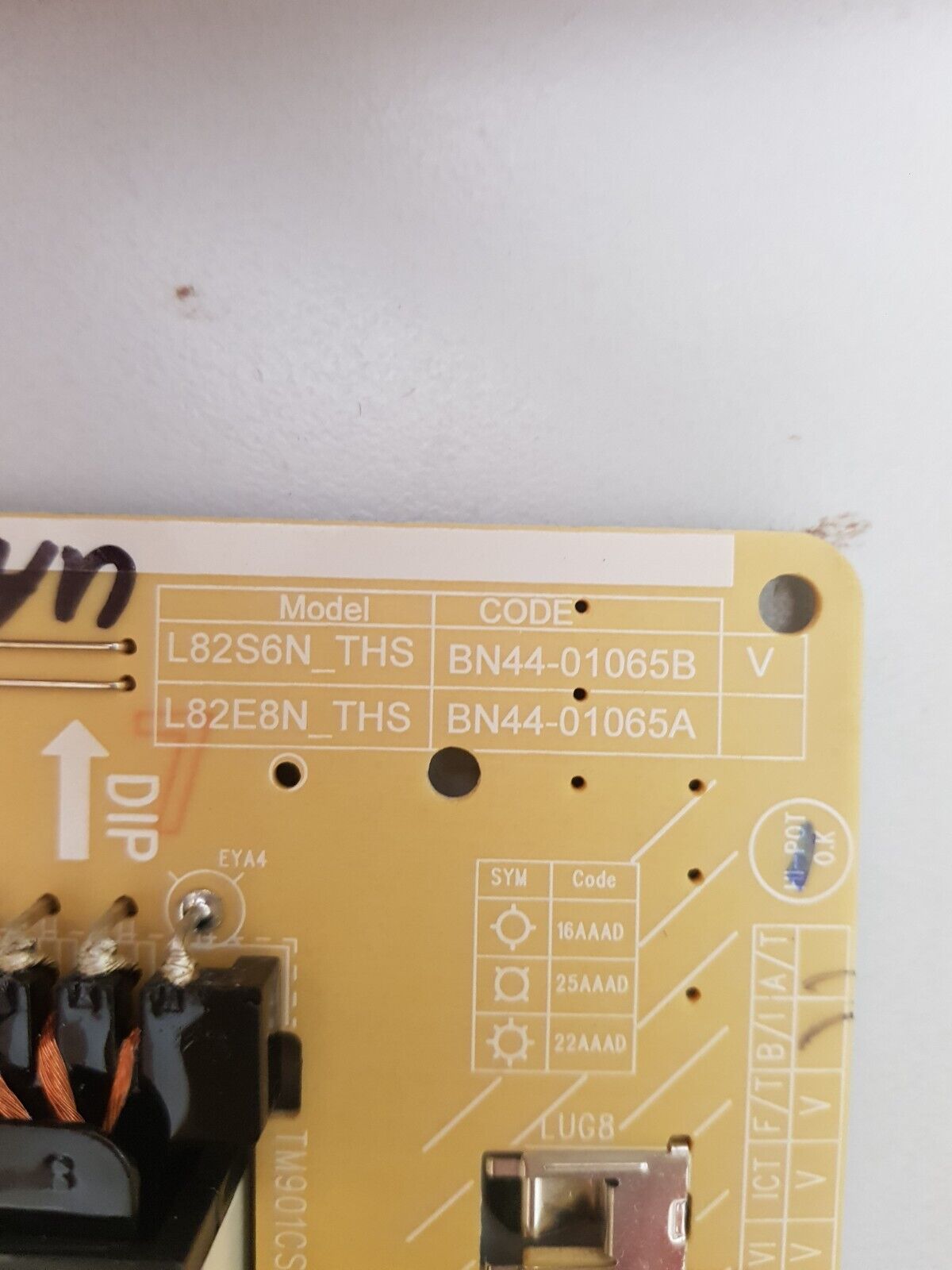 GENUINE SAMSUNG UA82TU8000 POWER SUPPLY BOARD BN44-01065B L82S6N_THS