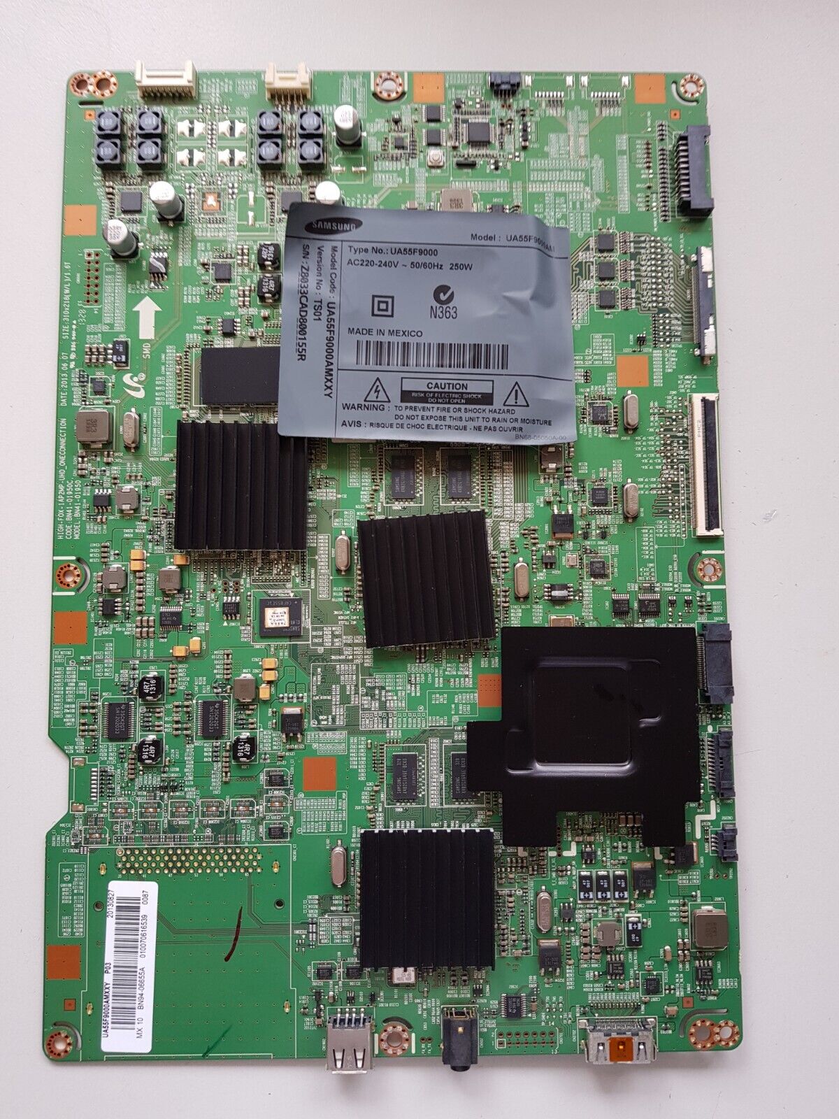 GENUINE SAMSUNG UA55F9000 (VER-TS01) MAIN BOARD BN94-06655A