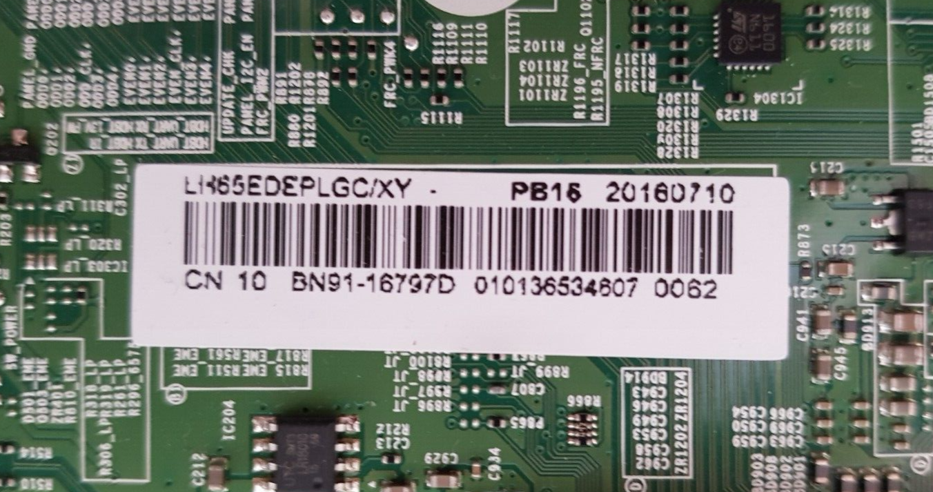 GENUINE SAMSUNG LH65EDEPLGC/XY DISPLAY MONITOR MAIN BOARD BN91-16797D