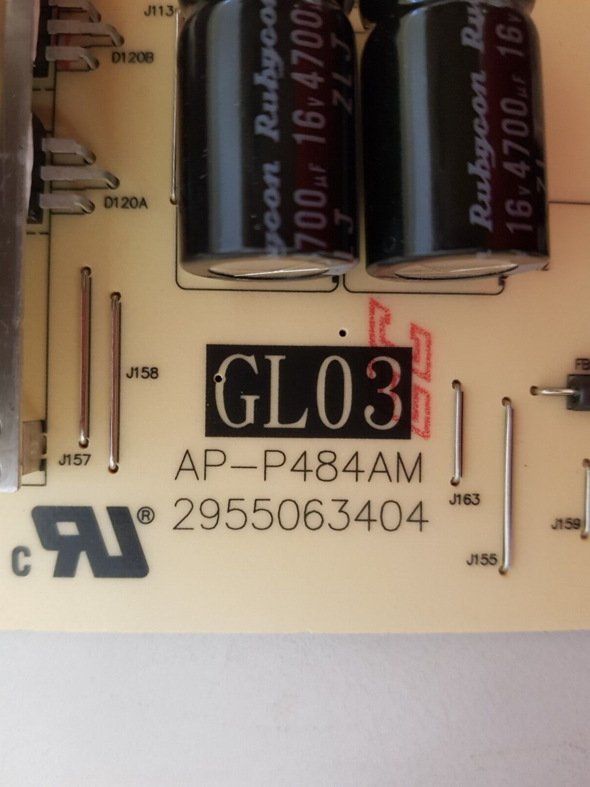 GENUINE SONY KD- 75X8000H POWER SUPPLY BOARD GL03 AP-P484AM 2955063404 100442422