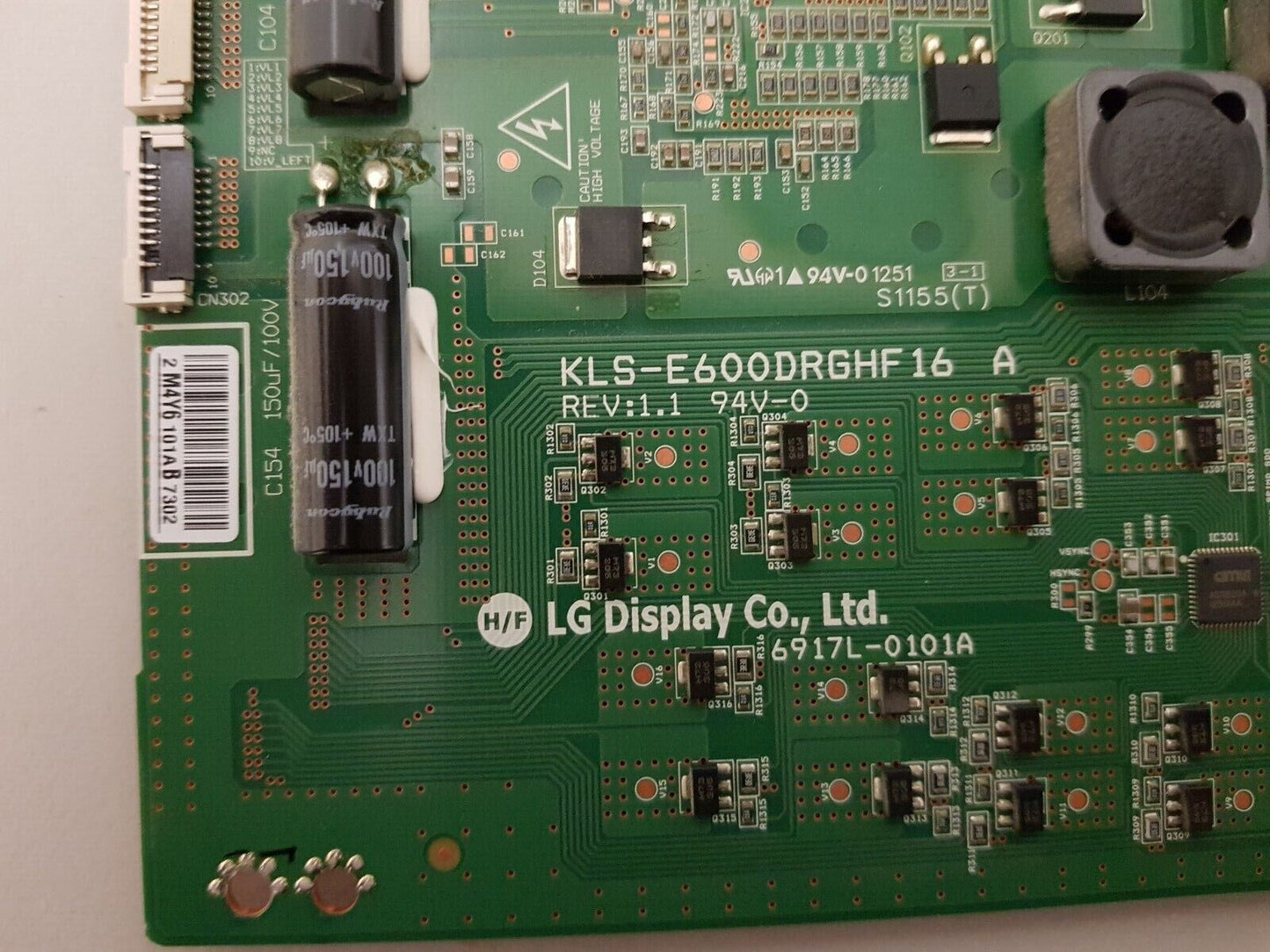 GENUINE PANASONIC TH-L60DT60A LED DRIVER BOARD 6971L-0101A