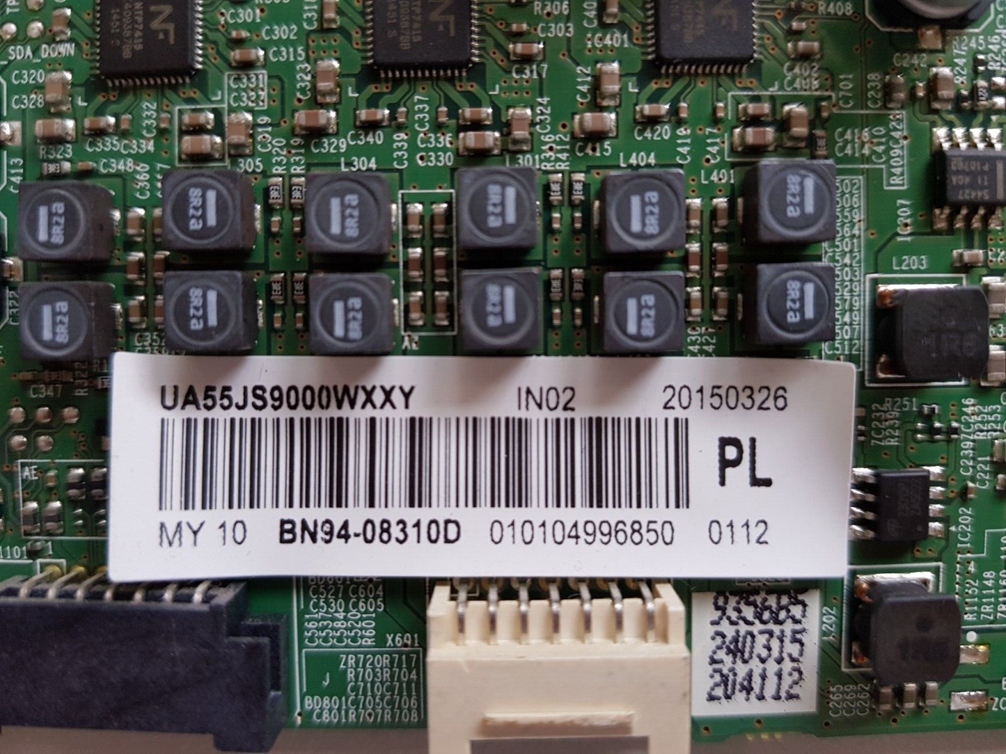 GENUINE SAMSUNG UA55JS9000WXXY MAIN BOARD BN94-08310D BN41-0232