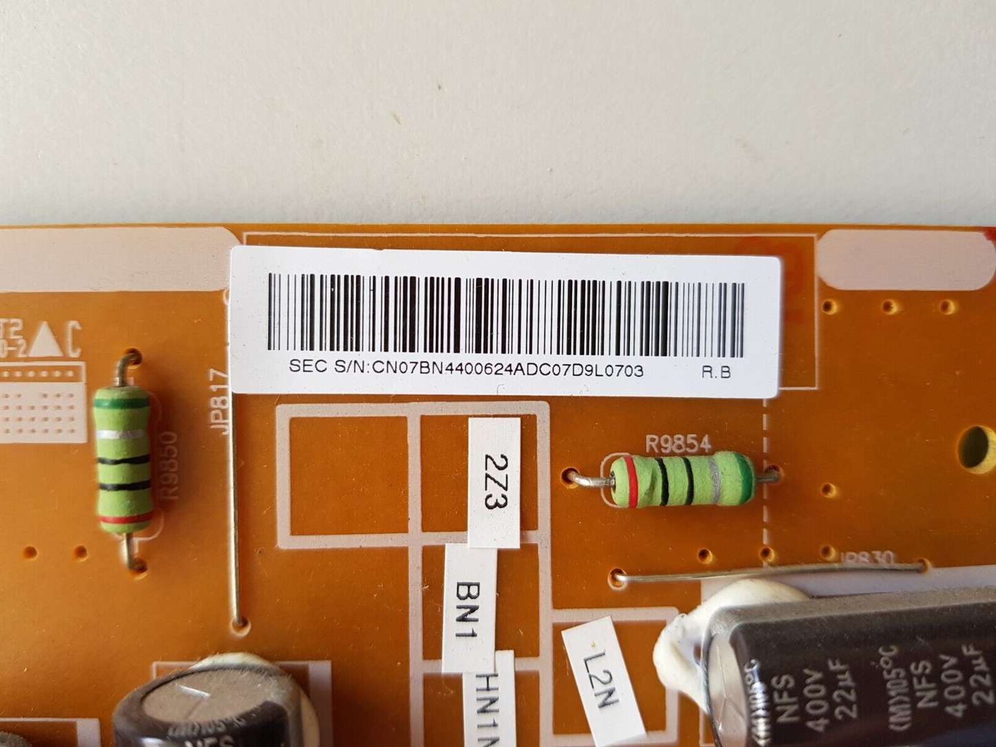 GENUINE SAMSUNG UA50F6400 / 6700 POWER SUPPLY BOARD BN44-00624A L50X1Q_DDY