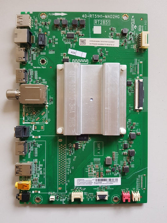 GENUINE TCL 50P8M MAIN BOARD 08-RT51H03-MA200AA 40-RT51H1-MAD2HG