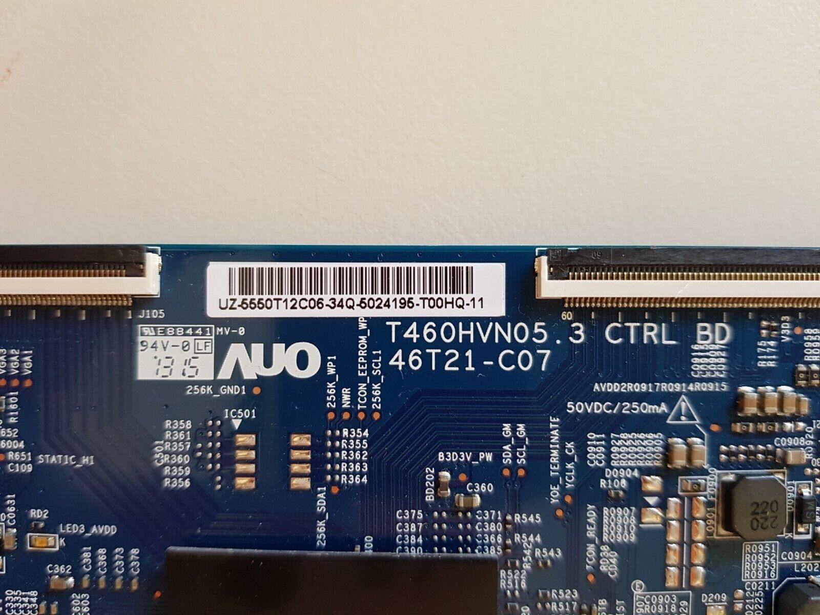 GENUINE SAMSUNG UA50F6700AMXXY (VER AD01) T-CON BOARD T460HVN05.3 46T21-C07