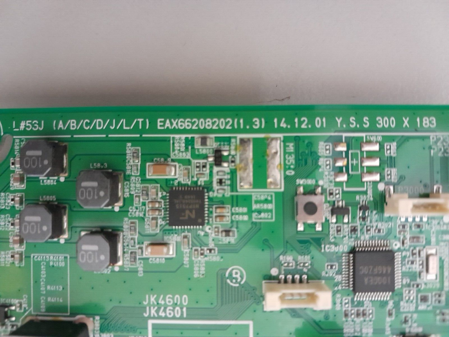 GENUINE LG 60UF850T MAIN BOARD EBT63540004 63209601 EAX66208202 (1.3)