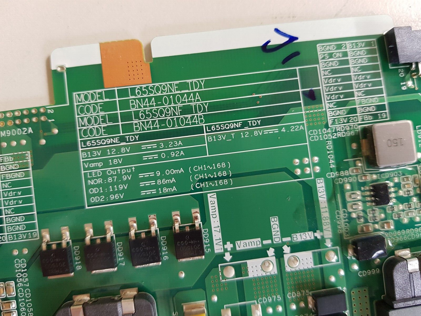 GENUINE SAMSUNG QA65Q950T POWER SUPPLY BOARD BN44-01044A