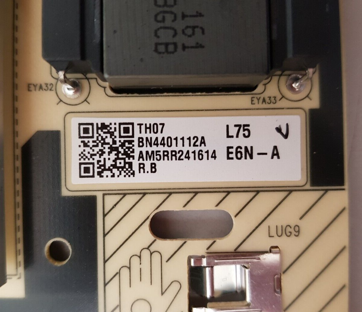 GENUINE SAMSUNG UA75AU8000 POWER SUPPLY BOARD BN44-01112A L75E6N_AHS