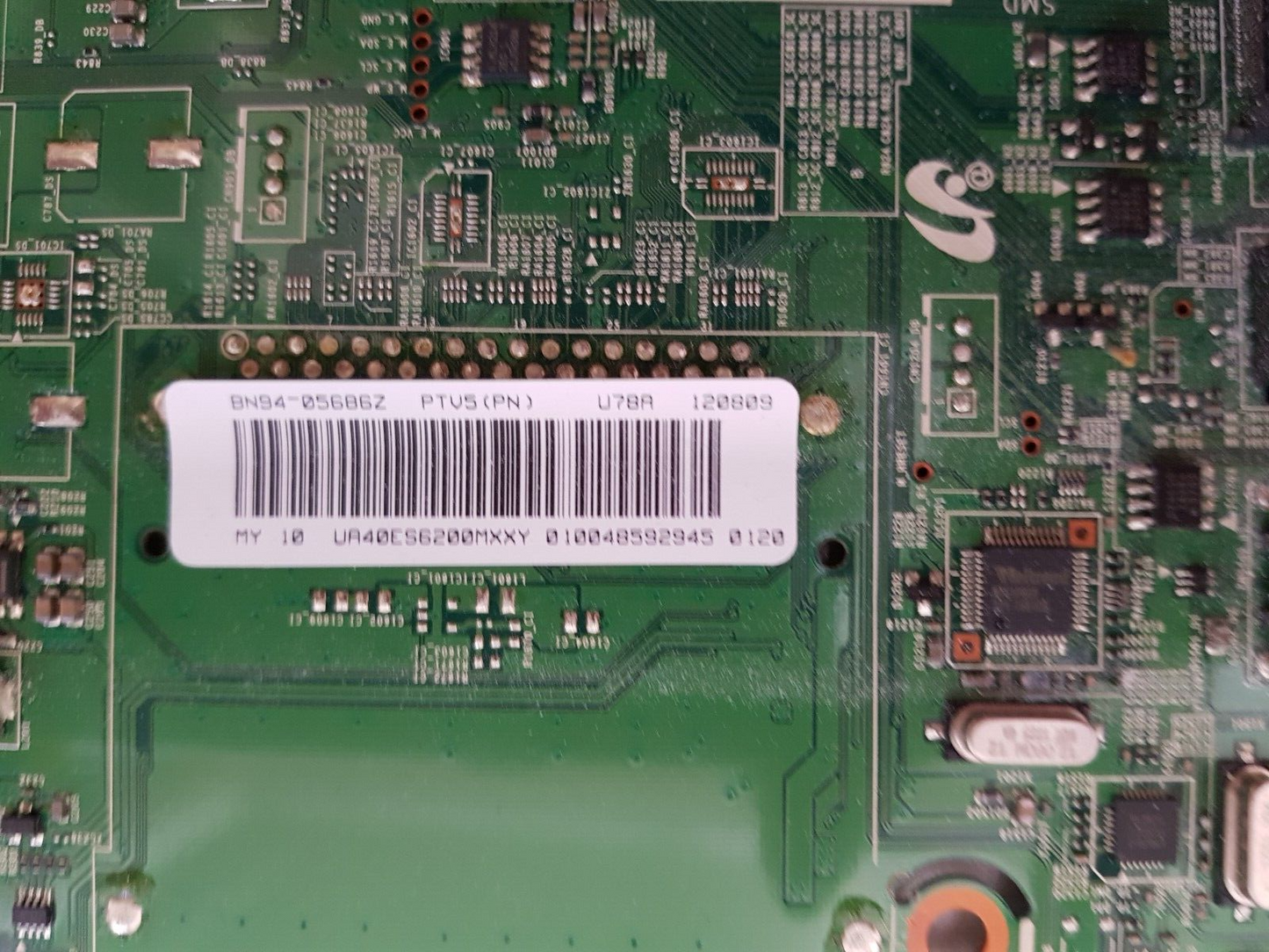 GENUINE SAMSUNG UA40ES6200MXXY (VER AH01) MAIN BOARD BN94-05686Z BN94-05918S