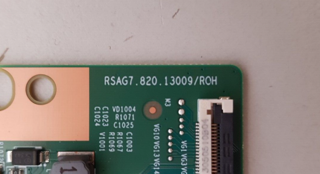 GENUINE HISENSE 65A7KAU T-CON BOARD RSAG7.820.13009 332216