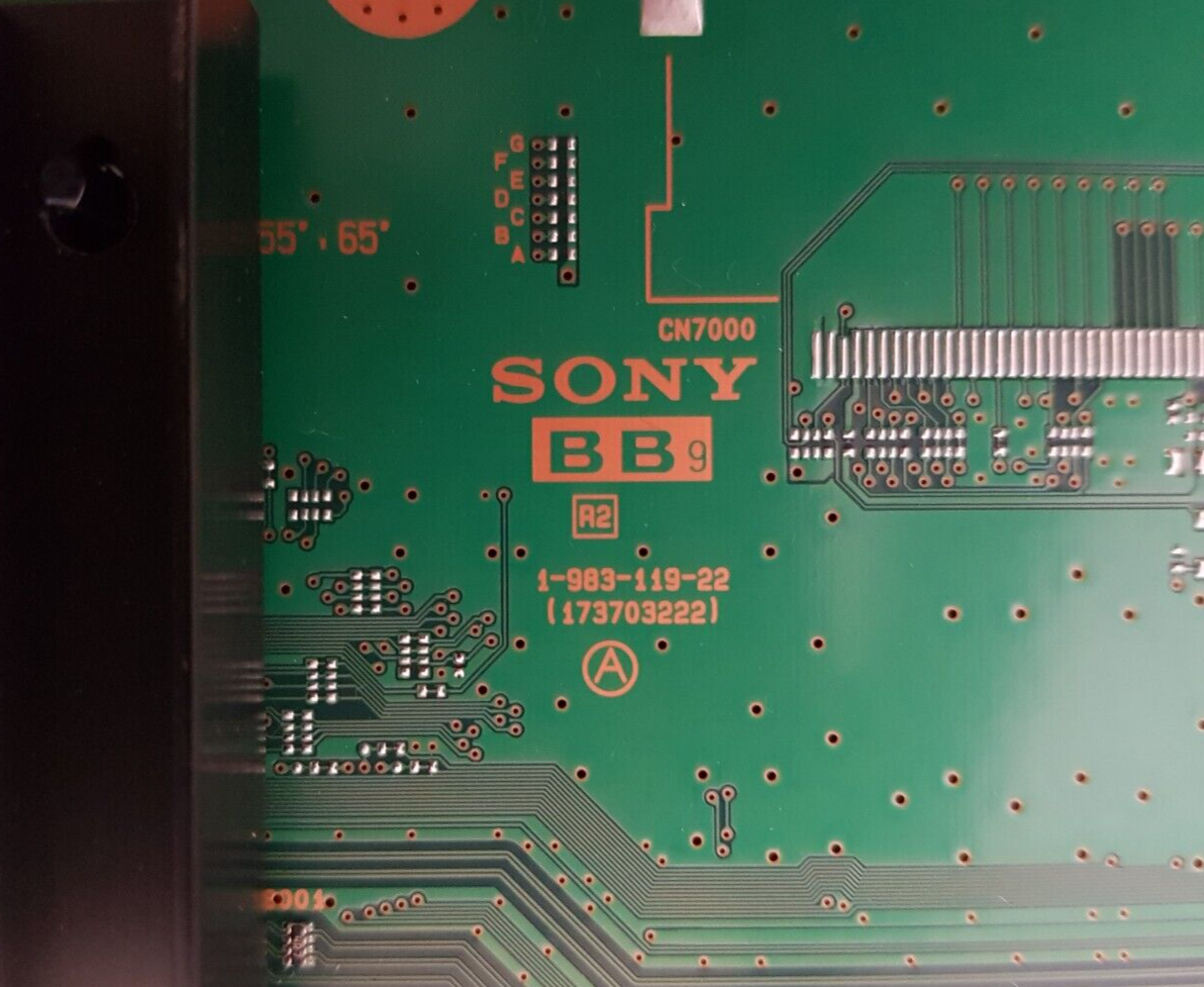 GENUINE SONY KD- 55X7000G MAIN BOARD BB9 1-983-119-22 173703222 A5000256A 5539