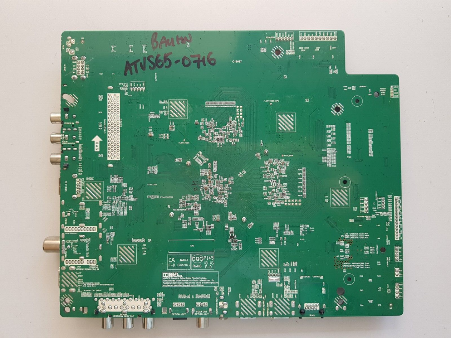 GENUINE BAUHN ATVS65-0716 MAIN BOARD T.MS6488E.U801 T650QVN04.5
