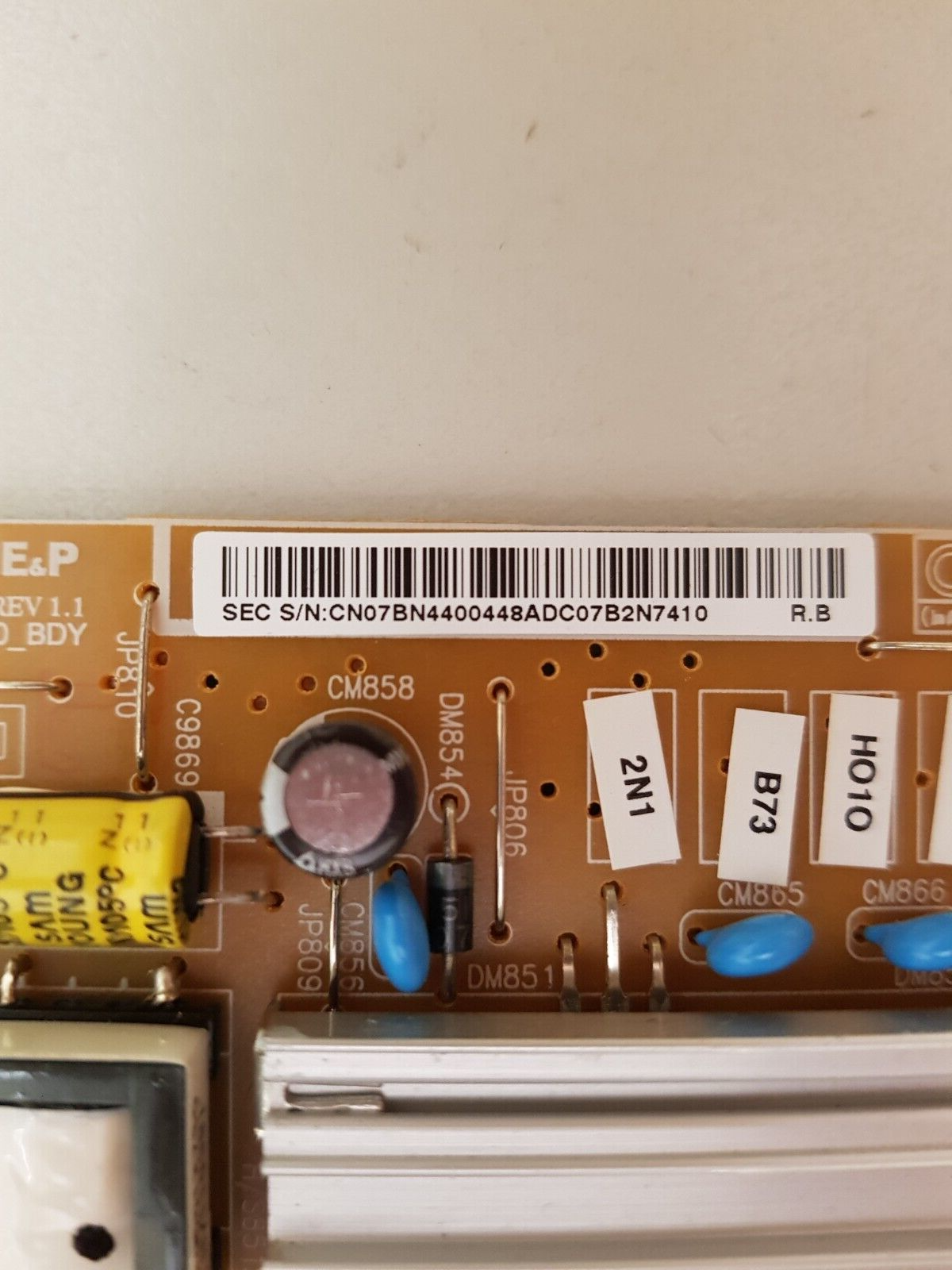 GENUINE SAMSUNG UA22D5000 POWER SUPPLY BOARD BN44-00448A PD22A0_BDY