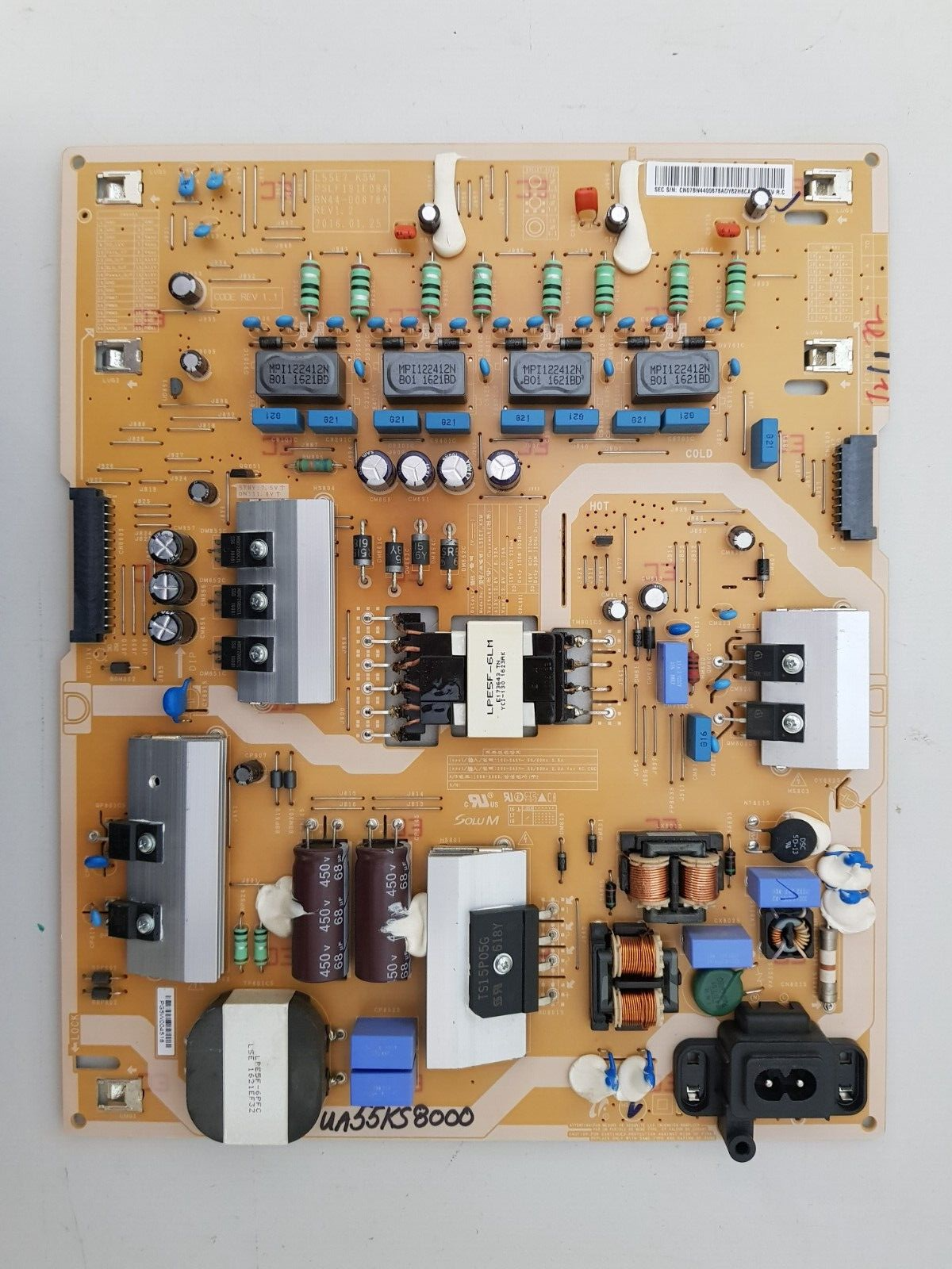 GENUINE SAMSUNG UA55KS8000 UA55KS9500 POWER SUPPLY BOARD BN44-00878A
