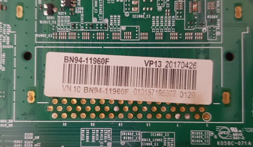 GENUINE SAMSUNG UA55MU7000 (VER AA02) MAIN BOARD BN94-11960F