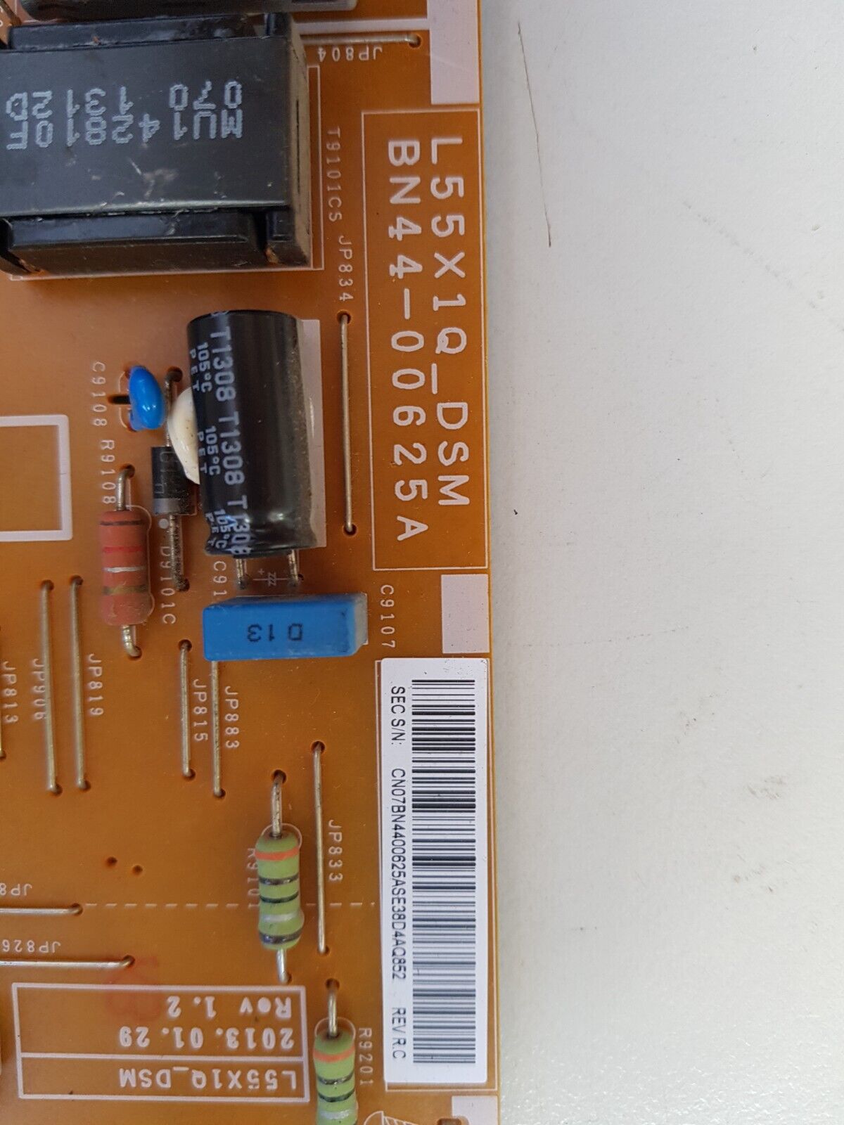 GENUINE SAMSUNG UA55F6400 / 6700 POWER SUPPLY BOARD BN44-00625A L55X1Q_DSM