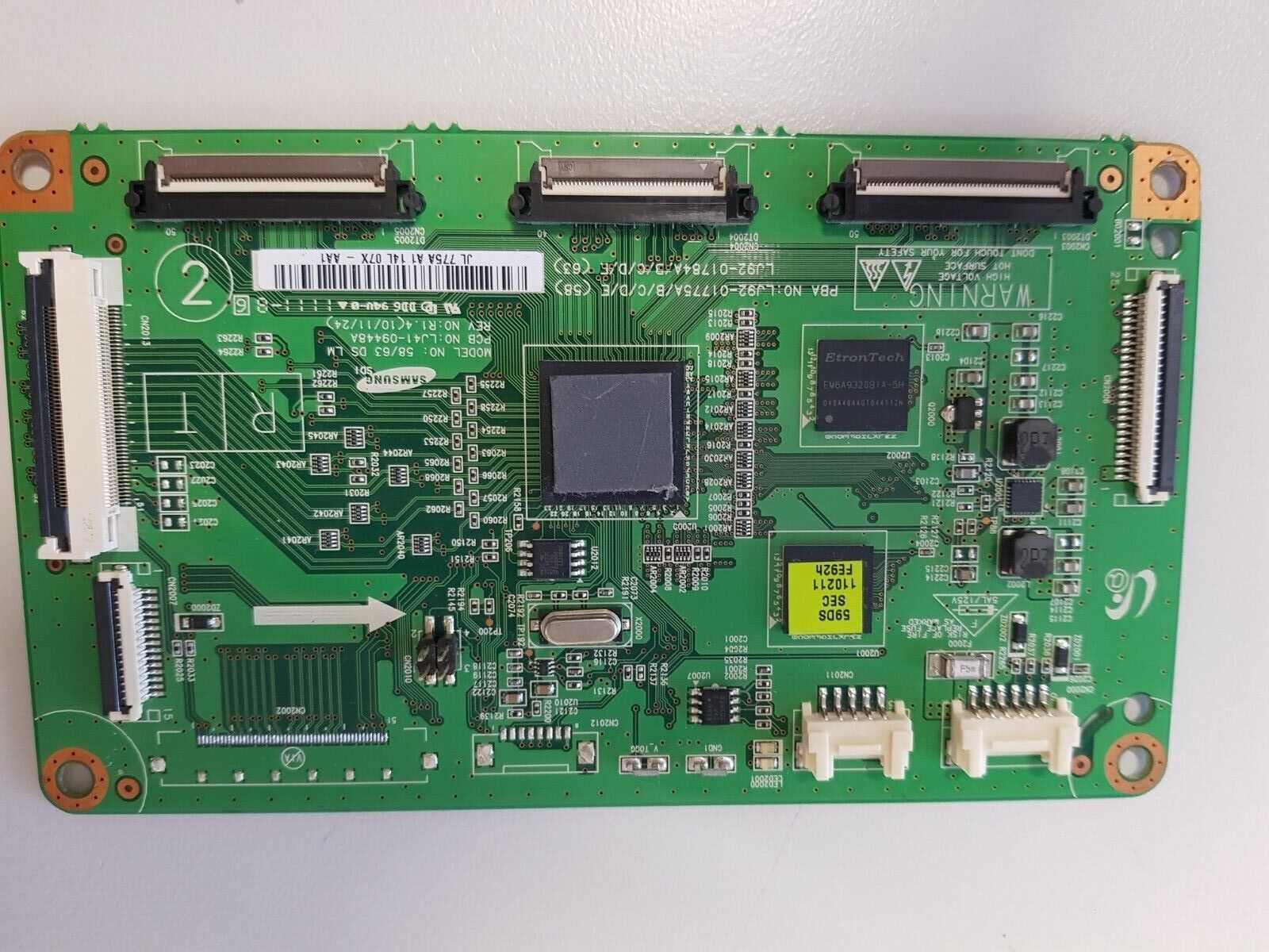 GENUINE SAMSUNG PS59D550 LOGIC MAIN BOARD LJ92-01775A LJ41-09448A