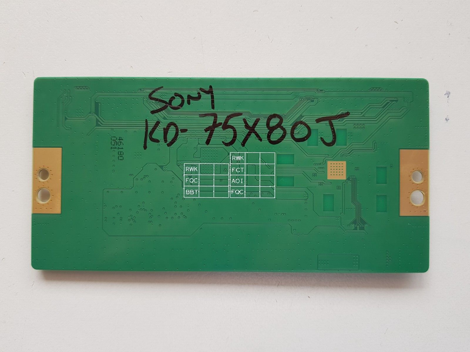 GENUINE SONY KD 75X80J T-CON BOARD 47_6021397_CPCB_HV750QUB_R0.0 HV750QUBN9K